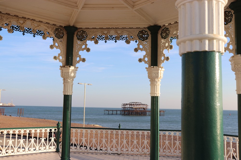 view from brighton pier